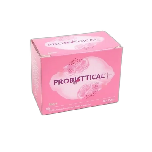 pink, box, word, probiotical transparent PNG cut-out