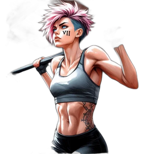 weapon, staff, comic book art, concept art transparent PNG cut-out