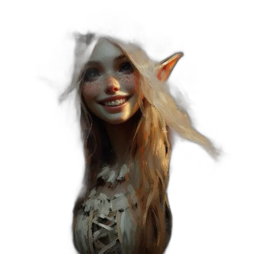 face, dragon, creature, staff transparent PNG cut-out