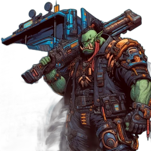 weapon, concept art, fantasy art, comic book art transparent PNG cut-out