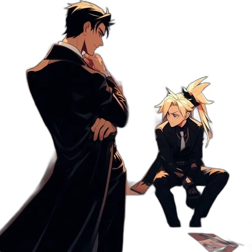 staff, concept art, anime, comic book art transparent PNG cut-out