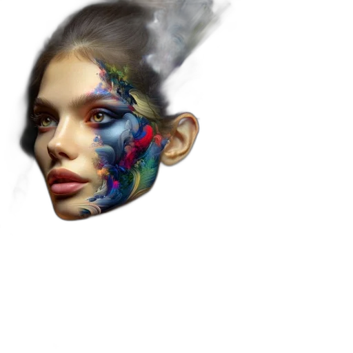 face, mask, jewelry, crown transparent PNG cut-out