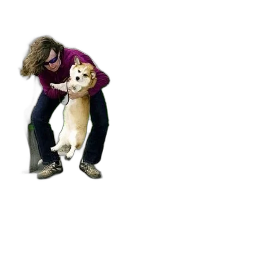 animal, staff, creature, woman transparent PNG cut-out