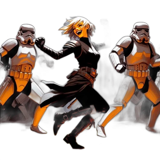 concept art, comic book art, pixel art, fantasy art transparent PNG cut-out