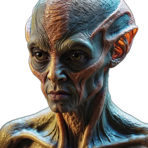 face, staff, creature, mask transparent PNG cut-out