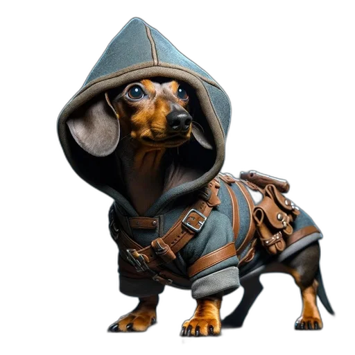 jacket, animal, creature, robot transparent PNG cut-out