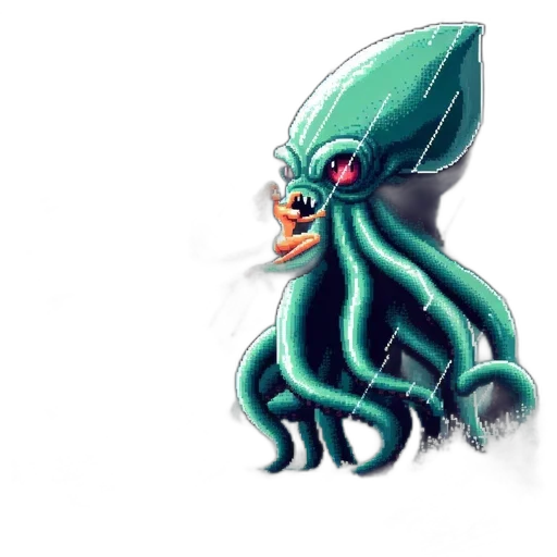 creature, animal, staff, concept art transparent PNG cut-out
