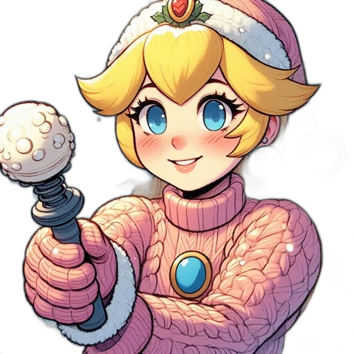 weapon, staff, crown, dress transparent PNG cut-out