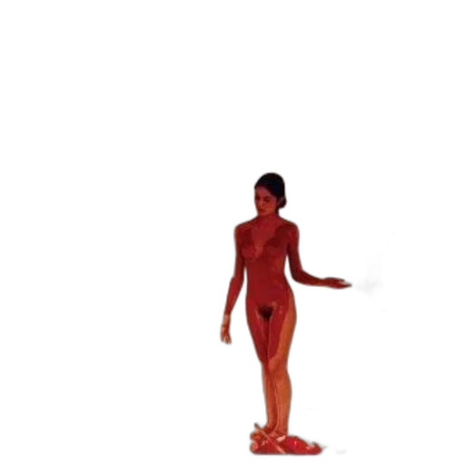 dress, creature, staff, robot transparent PNG cut-out