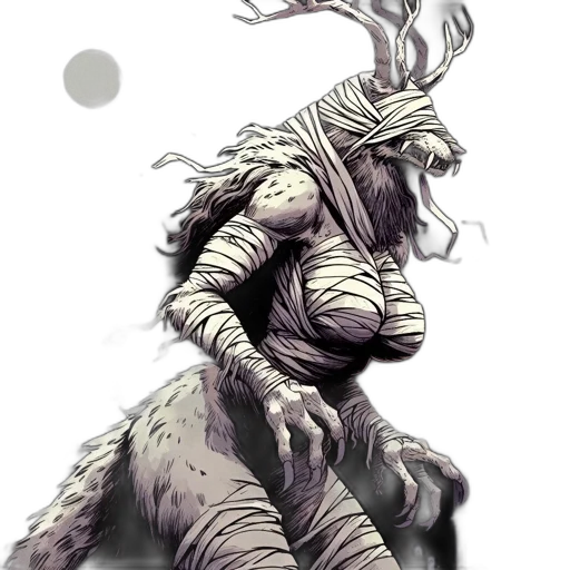 creature, dragon, animal, staff transparent PNG cut-out