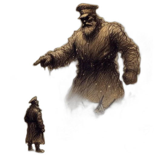 creature, staff, mask, animal transparent PNG cut-out