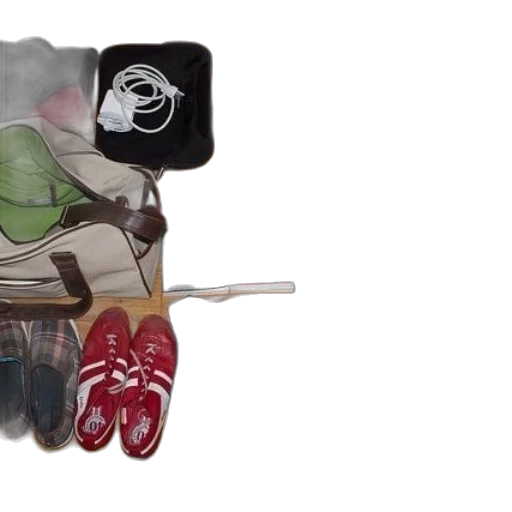 shoes, mask, jacket, concept art transparent PNG cut-out