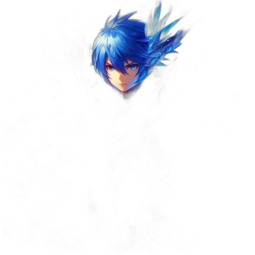 dragon, face, creature, hair transparent PNG cut-out
