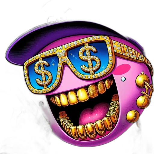 mask, 3d render, concept art, cartoon transparent PNG cut-out