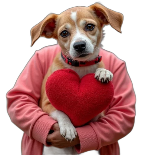 animal, jacket, staff, photorealistic transparent PNG cut-out