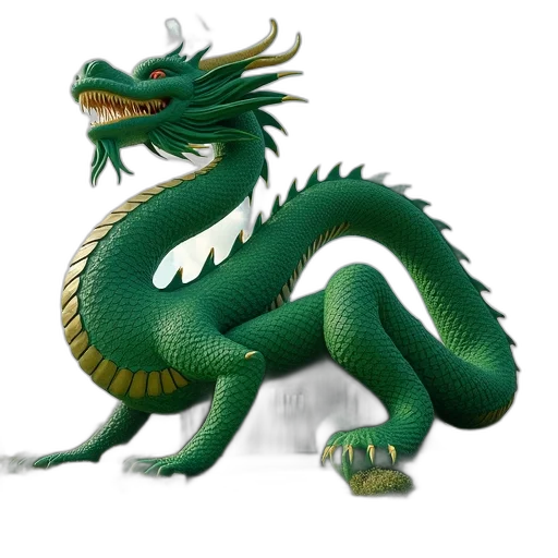 dragon, creature, animal, staff transparent PNG cut-out