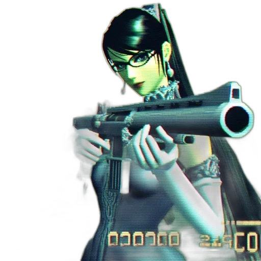 weapon, staff, robot, cyberpunk transparent PNG cut-out