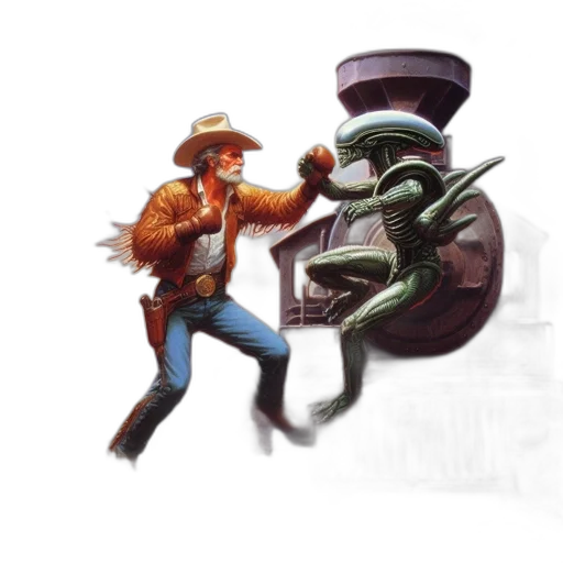 robot, hat, mask, weapon transparent PNG cut-out