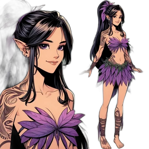 concept art, fantasy art, comic book art, pixel art transparent PNG cut-out