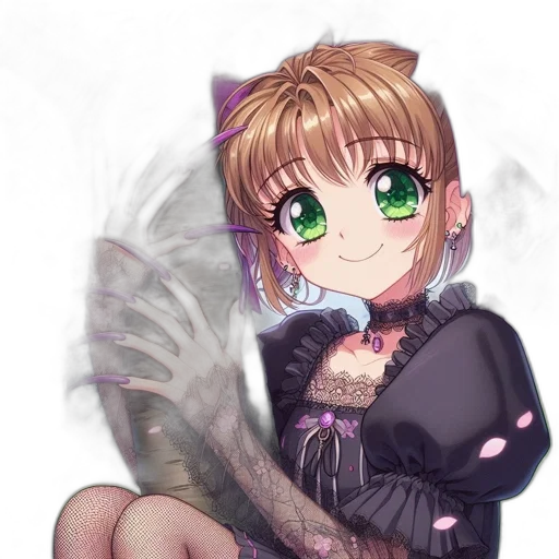 dress, staff, dragon, weapon transparent PNG cut-out