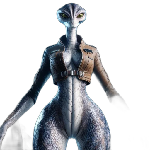 creature, robot, animal, staff transparent PNG cut-out