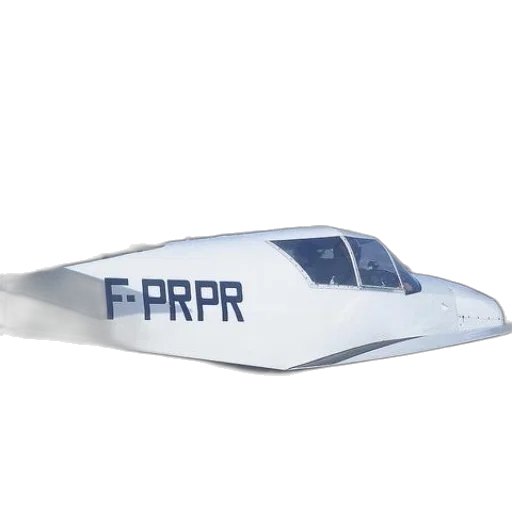 car, 3d render, white, airplane transparent PNG cut-out