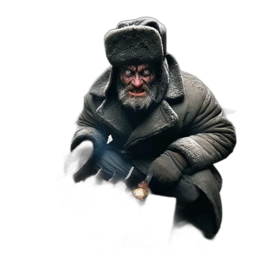 jacket, creature, mask, animal transparent PNG cut-out