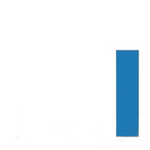 blue, bar, chart, titled transparent PNG cut-out