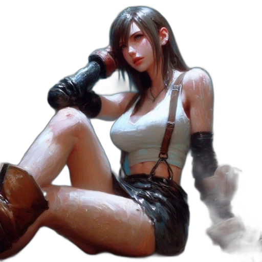 weapon, jacket, concept art, cyberpunk transparent PNG cut-out
