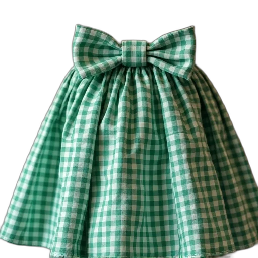 dress, shoes, 3d render, green transparent PNG cut-out