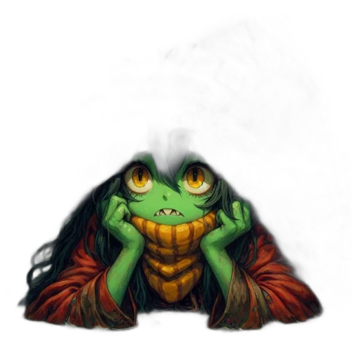 dragon, creature, mask, face transparent PNG cut-out