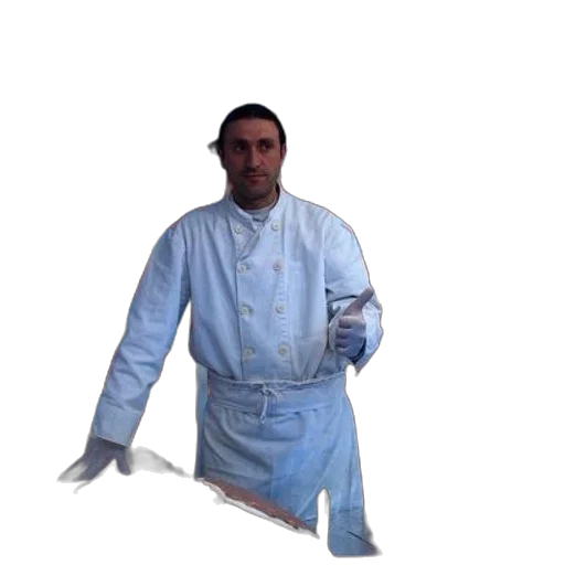 staff, jacket, food, robot transparent PNG cut-out