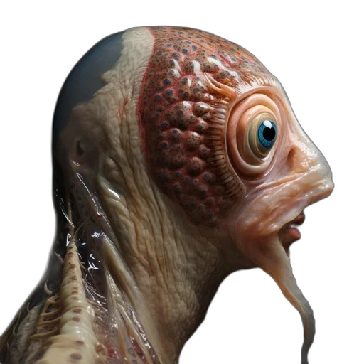 creature, animal, face, mask transparent PNG cut-out