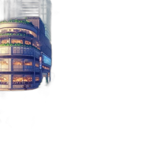 building, robot, umbrella, bottle transparent PNG cut-out