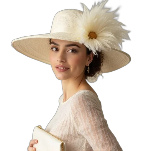 hat, crown, dress, jewelry transparent PNG cut-out