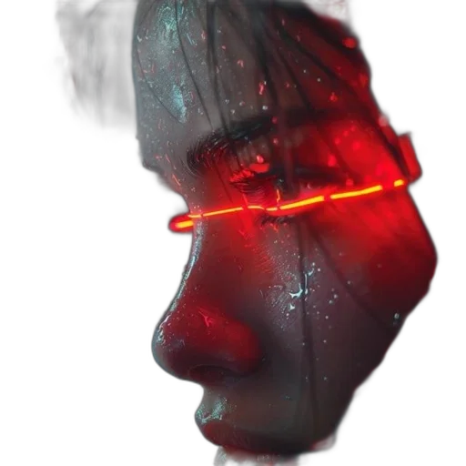 face, mask, robot, staff transparent PNG cut-out