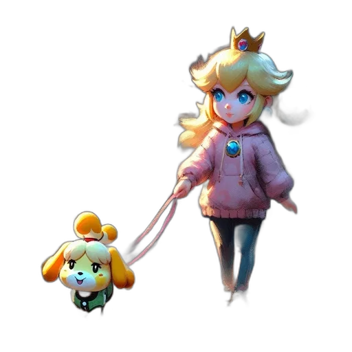 staff, weapon, crown, animal transparent PNG cut-out