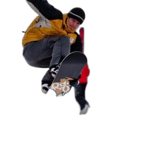 jacket, hat, staff, shoes transparent PNG cut-out
