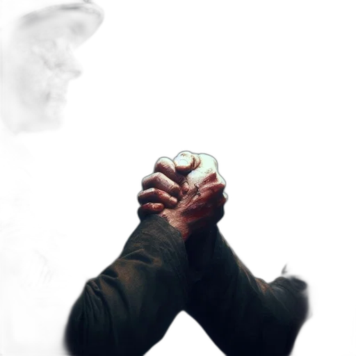 jacket, mask, weapon, face transparent PNG cut-out