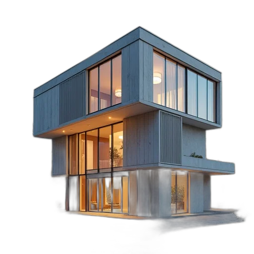 building, 3d render, concept art, photorealistic transparent PNG cut-out