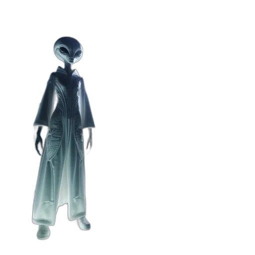 dress, robot, creature, jacket transparent PNG cut-out