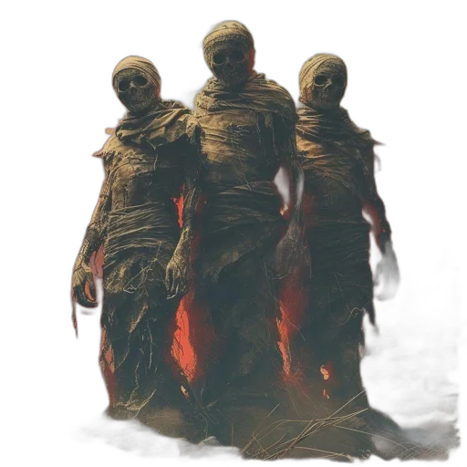 mask, creature, staff, concept art transparent PNG cut-out