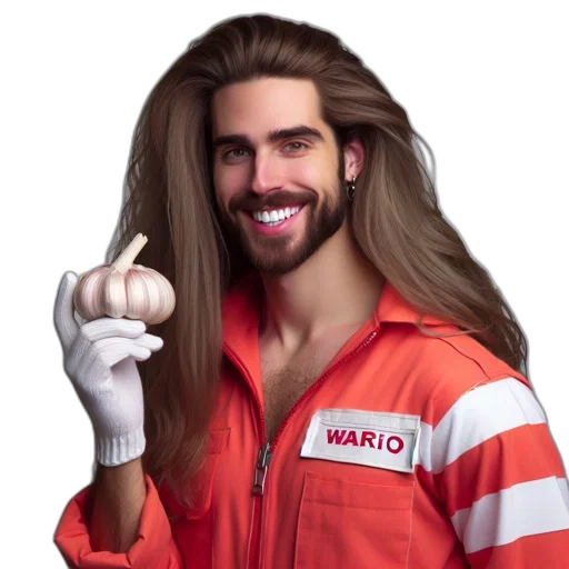 hair, animal, jacket, staff transparent PNG cut-out