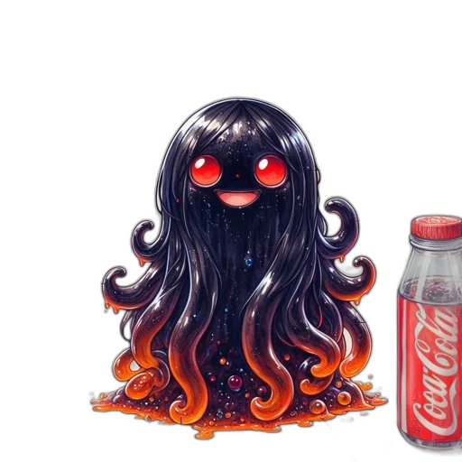bottle, creature, hair, food transparent PNG cut-out
