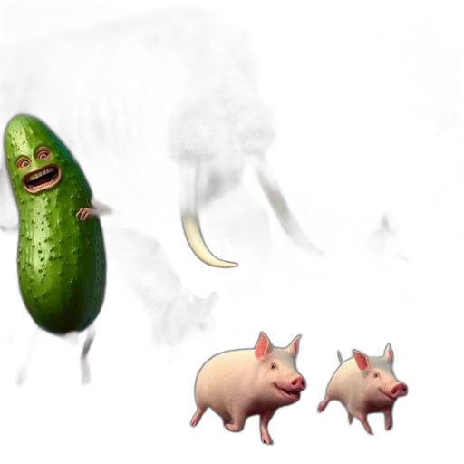 animal, creature, food, weapon transparent PNG cut-out