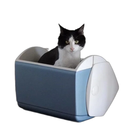 furniture, robot, black, white transparent PNG cut-out