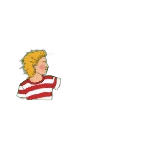 hair, hat, pixel art, cartoon transparent PNG cut-out