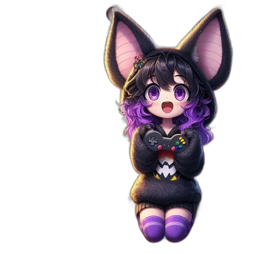 creature, animal, staff, 3d render transparent PNG cut-out