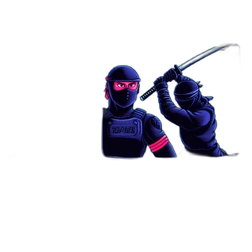 weapon, robot, staff, mask transparent PNG cut-out