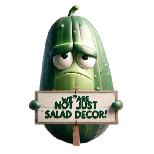 food, 3d render, concept art, anthropomorphic transparent PNG cut-out